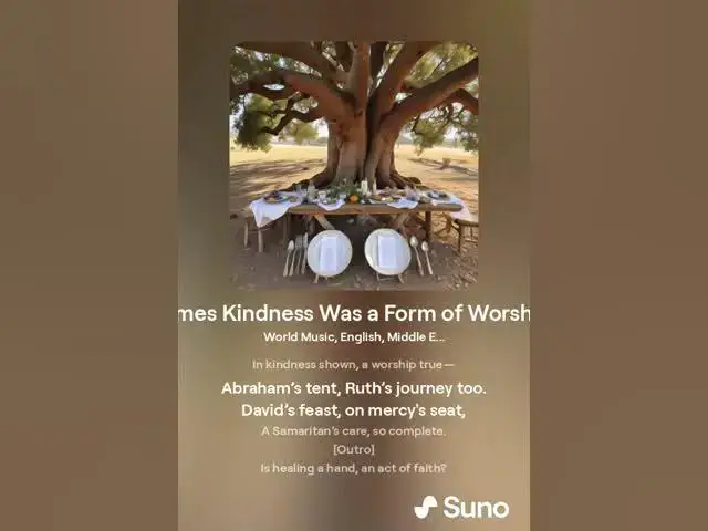 Video thumbnail for Worship Through Kindness: A Song of Biblical Compassion