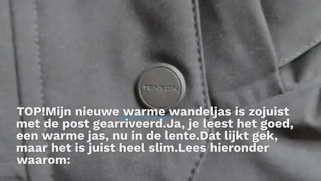 Video thumbnail for Review van een jas in de SALE!: Tenson Trinity, een 3-in-1 outdoorjas