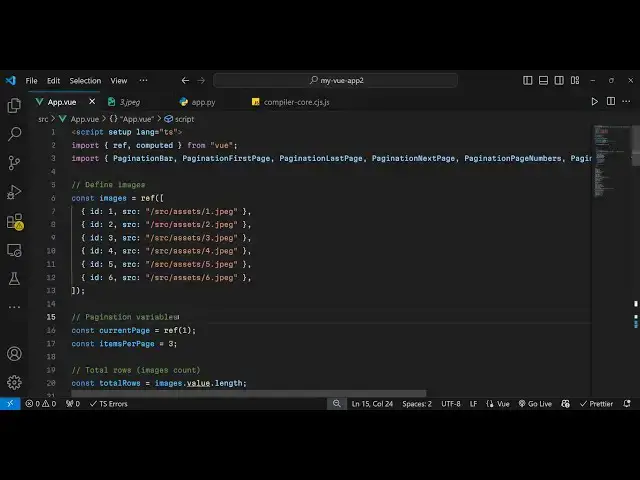 Video thumbnail for Build a Vue 3 Pagination Project to Paginate Multiple Images With Controls Using v-page in TS