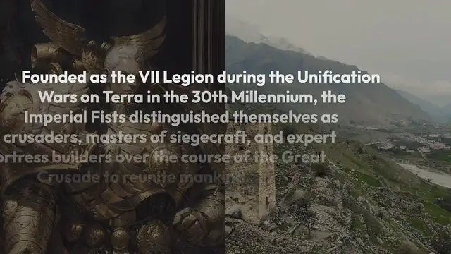 Video thumbnail for Imperial Fists: Mastering Fortifications with Legendary Expertise