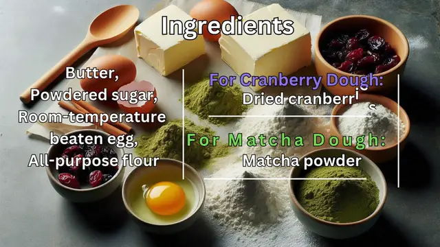 Video thumbnail for Matcha Cookies