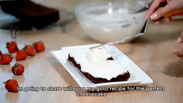 'Video thumbnail for Cheesecake recipe'