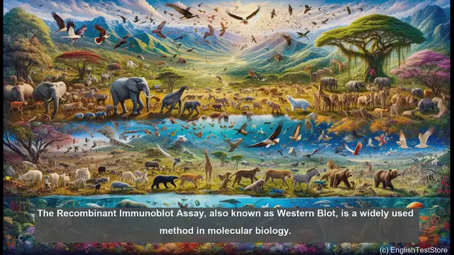 Video thumbnail for Recombinant immunoblot assay in biology