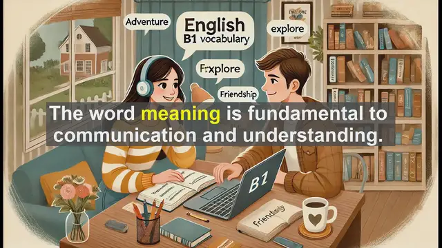 Video thumbnail for 2500 Must Know CEFR B1 Vocabulary - Understanding 'Meaning' in Advanced English