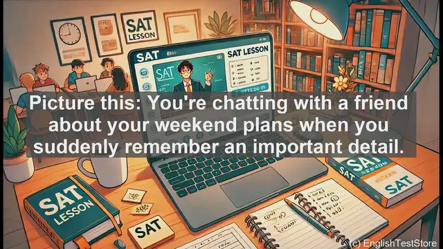 Video thumbnail for 5000 Must Know SAT Vocabulary - Understanding 'Incidentally': Meaning, Usage, and SAT Tips