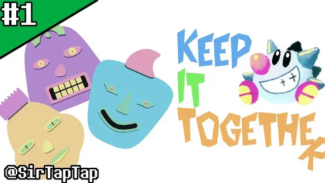Video thumbnail for Let's Play Keep It Together (1): Social Anxiety & Keyboard Twister!