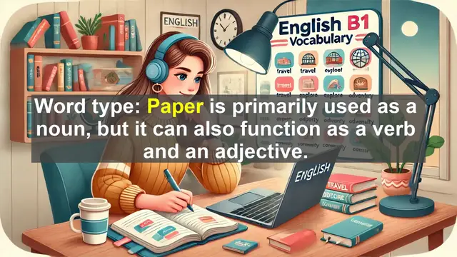 Video thumbnail for 2500 Must Know CEFR B1 Vocabulary - The Many Faces of Paper: From Ancient Papyrus to Modern Usage