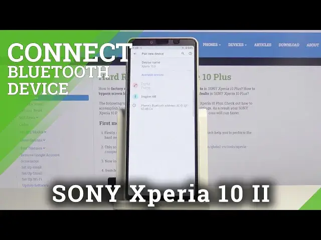 'Video thumbnail for How to Connect Bluetooth Device with SONY Xperia 10 II – Bluetooth Connection'