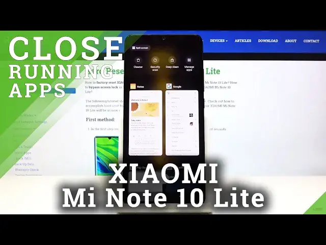'Video thumbnail for How to Turn Off Running Apps in XIAOMI Mi Note 10 – Turn Off Background Apps'
