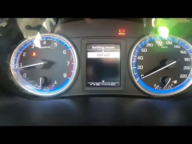 'Video thumbnail for How to Change Tyre Pressure Monitor System Mode in Suzuki SX4 II ( 2013 - 2021 )'