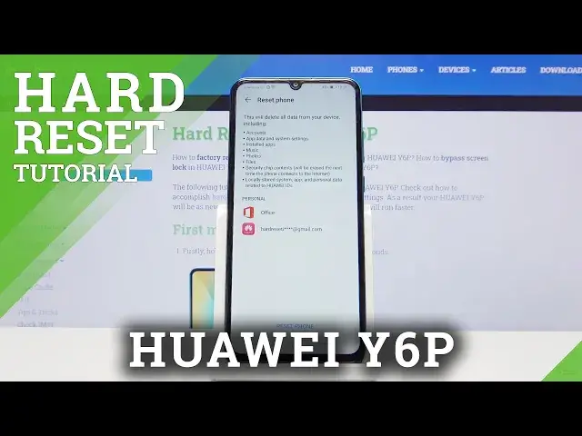 'Video thumbnail for How to Factory Reset Data on Huawei Y6P - Erase All Data'