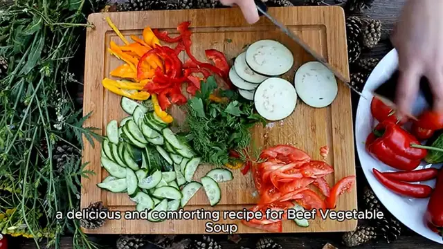 Video thumbnail for Beef Vegetable Soup Recipe