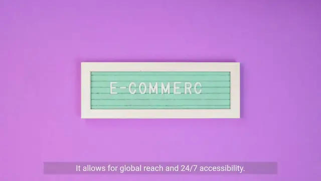 Video thumbnail for Pros and Cons of E-commerce