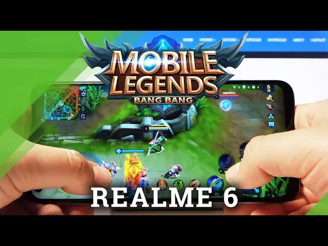 'Video thumbnail for MOBILE Legends GamePlay on REALME 6 – FPS Checkup / Game Test'