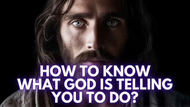 Video thumbnail for How To Know What God Is Telling You To Do
