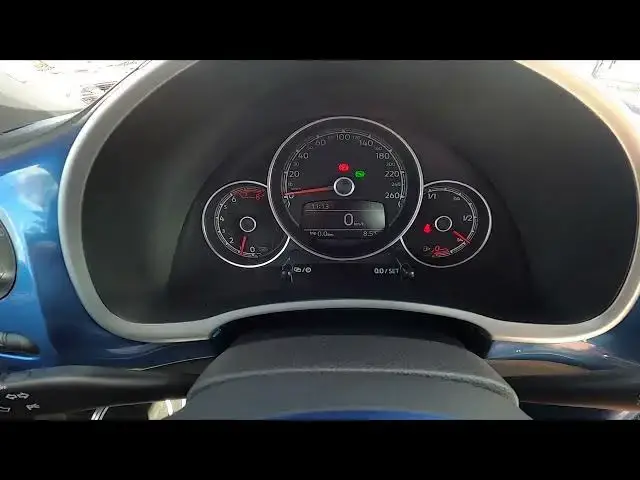 'Video thumbnail for How to Find Odometer on Speedometer Display in Volkswagen Beetle ( 2011 – 2017 )  | Find Mileage'