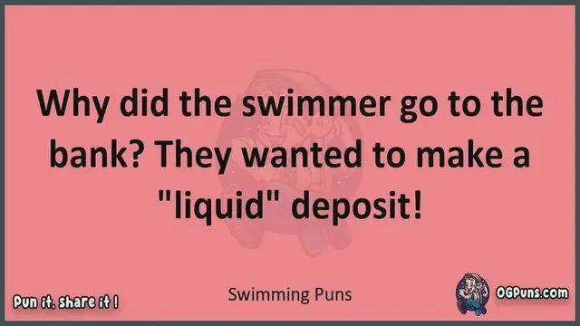 Video thumbnail for Swimming - Jokes, Puns, Wordplays, and Laughter