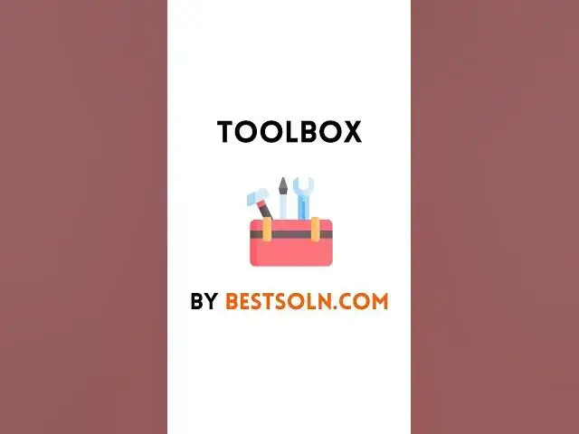 Video thumbnail for Toolbox #shorts #toolbox #toolboxapp #android #androidapp #smarttools