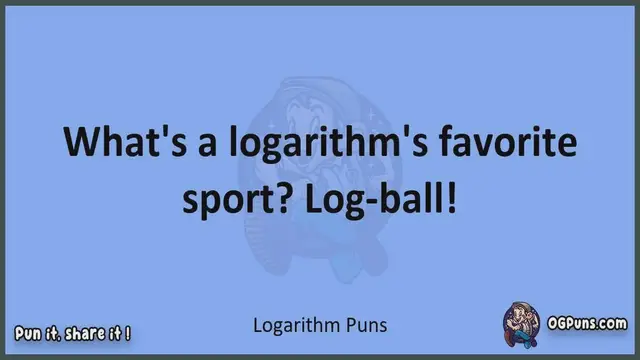 Video thumbnail for Logarithm - Jokes, Puns, Wordplays, and Laughter