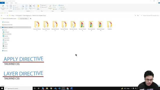 Video thumbnail for When to use @apply and @layer directive__ Tailwind Tutorial #11