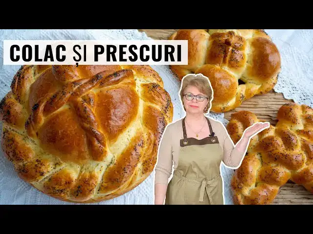 Video thumbnail for De ce să le cumpărați? 👉 COLAC și PRESCURI pentru PARASTAS făcute acasă - cea mai simplă rețetă! 🙂