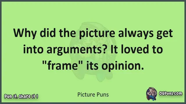 Video thumbnail for Picture - Jokes, Puns, Wordplays, and Laughter