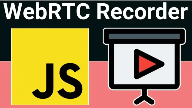 Video thumbnail for Build a WebRTC Video & Audio Recorder in Javascript Using MediaRecorder API & HTML5