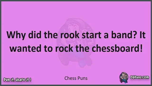 Video thumbnail for Chess - Jokes, Puns, Wordplays, and Laughter