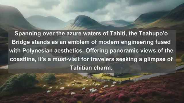 Video thumbnail for Crossing Boundaries: Top 10 Famous Bridges in French Polynesia