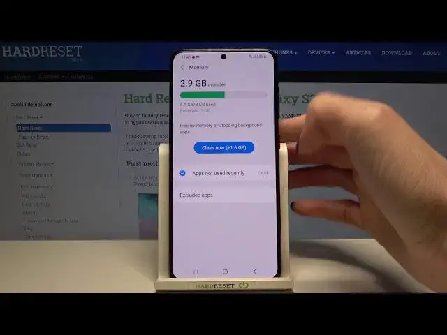 'Video thumbnail for How to Check Device Memory in SAMSUNG Galaxy S21 – Storage Information'