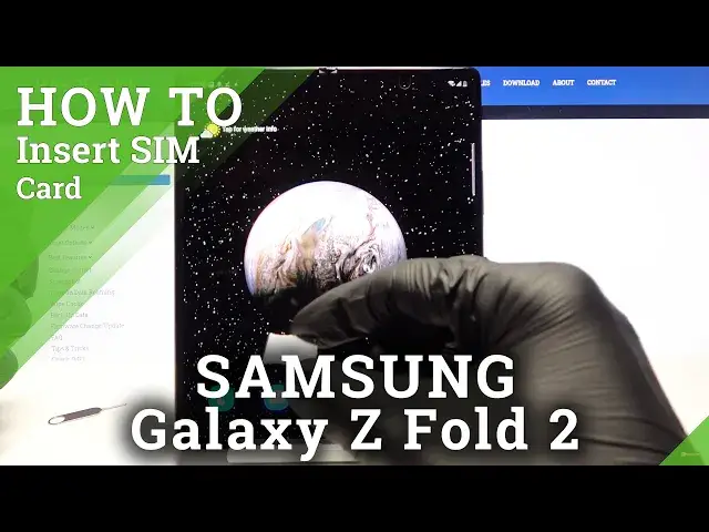 'Video thumbnail for How to Insert SIM Card into SAMSUNG Galaxy Z Fold 2 – Nano SIM Installation'