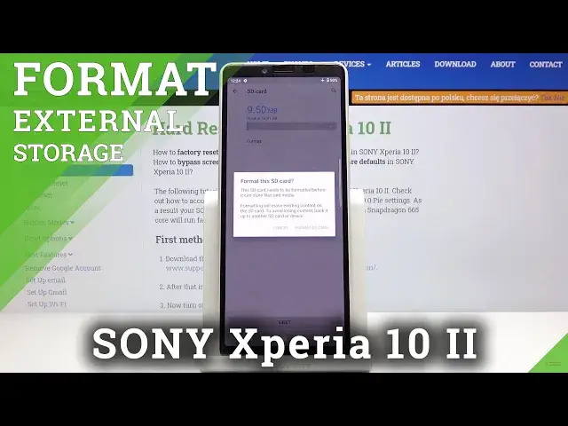 Video thumbnail for How to Format SD Card in SONY Xperia 10 II – Restore SD Card