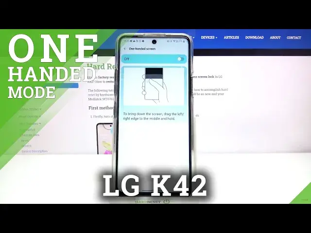 'Video thumbnail for Enable One-Handed Mode - LG K42 & Managing by One Hand'