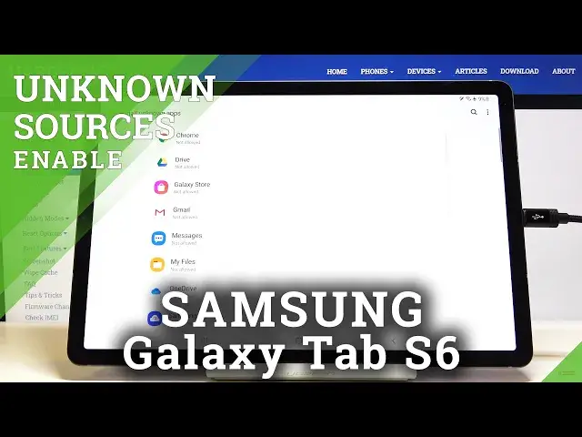'Video thumbnail for How to Allow Unknown Sources in SAMSUNG Galaxy Tab S6 – Download Content'