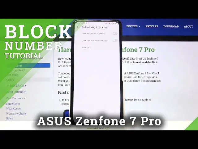 Video thumbnail for How to Block Number on ASUS Zenfone 7 Pro – Block Calls