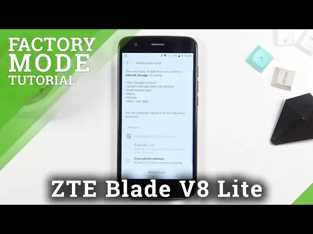 Video thumbnail for How to Factory Reset ZTE Blade V8 Lite - Hard Reset / Restore Factory Settings