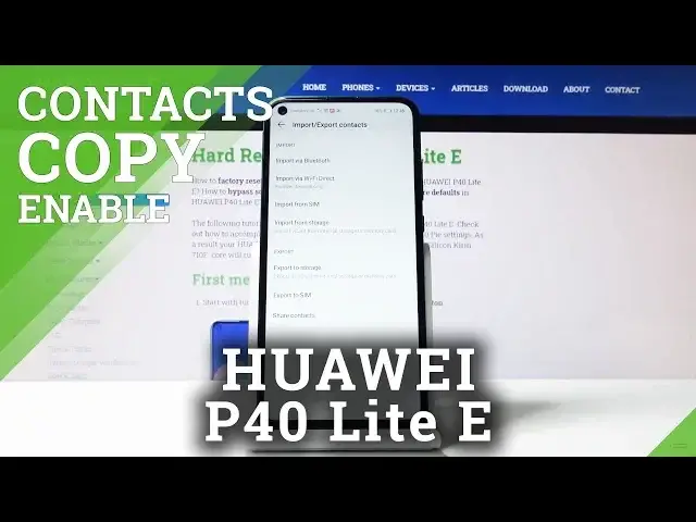 Video thumbnail for How to Copy Contacts in HUAWEI P40 Lite E – Copy & Relocate Numbers