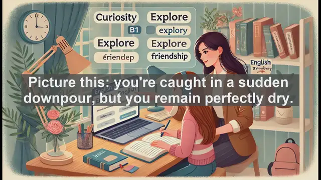 Video thumbnail for 2500 Must Know CEFR B1 Vocabulary - Umbrella: More Than Just a Rain Shield