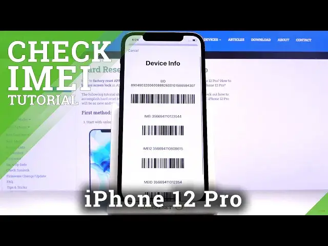 'Video thumbnail for How to Locate IMEI & SN on iPhone 12 Pro – Verify IMEI & Serial Number Status'