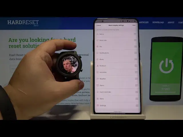 Video thumbnail for How Edit Function List in XIAOMI Amazfit GTR – Control Panel