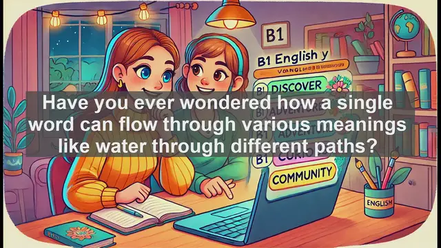 Video thumbnail for 2500 Must Know CEFR B1 Vocabulary - The Many Meanings of 'Channel': From Waterways to Communication