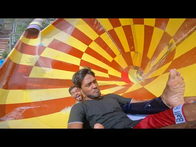 Video thumbnail for Aqua Tornado Water Slide at The Great Escape Water Park (Virar - Mumbai) @RealTimeVlog