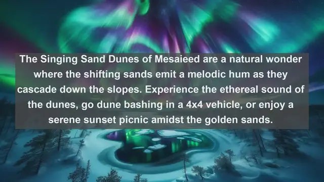 Video thumbnail for Discover Qatar's Spectacular Landscapes: Top 10 Must-Visit Destinations