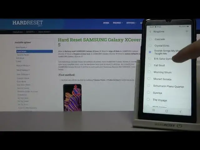Video thumbnail for Default Ringtones in Samsung Galaxy XCover 5 – Verify Ringtone List