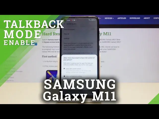 Video thumbnail for How to Enable TalkBack Feature in Samsung Galaxy M11 – Switch On TalkBack
