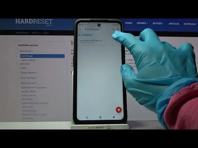 Video thumbnail for How to Record Sounds in NOKIA XR20 - Voice Recorder in NOKIA XR20