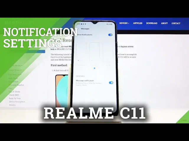 Video thumbnail for How to Manage Message Notifications in REALME C11 - Change Notifications