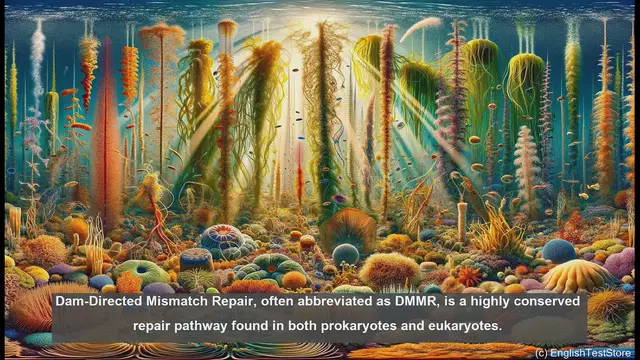 Video thumbnail for Dam directed mismatch repair in biology
