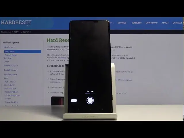 'Video thumbnail for How to Reset Camera in SONY Xperia 1 II - Restart Camera Options'