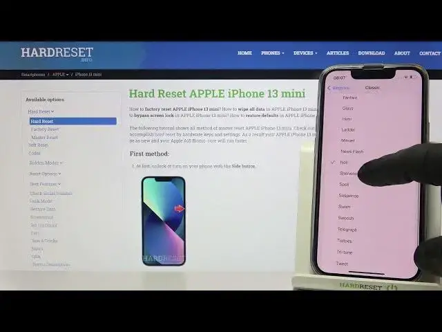 Video thumbnail for Classic Alert Tones on iPhone 13 mini | Check iOS Classic Alert Tones